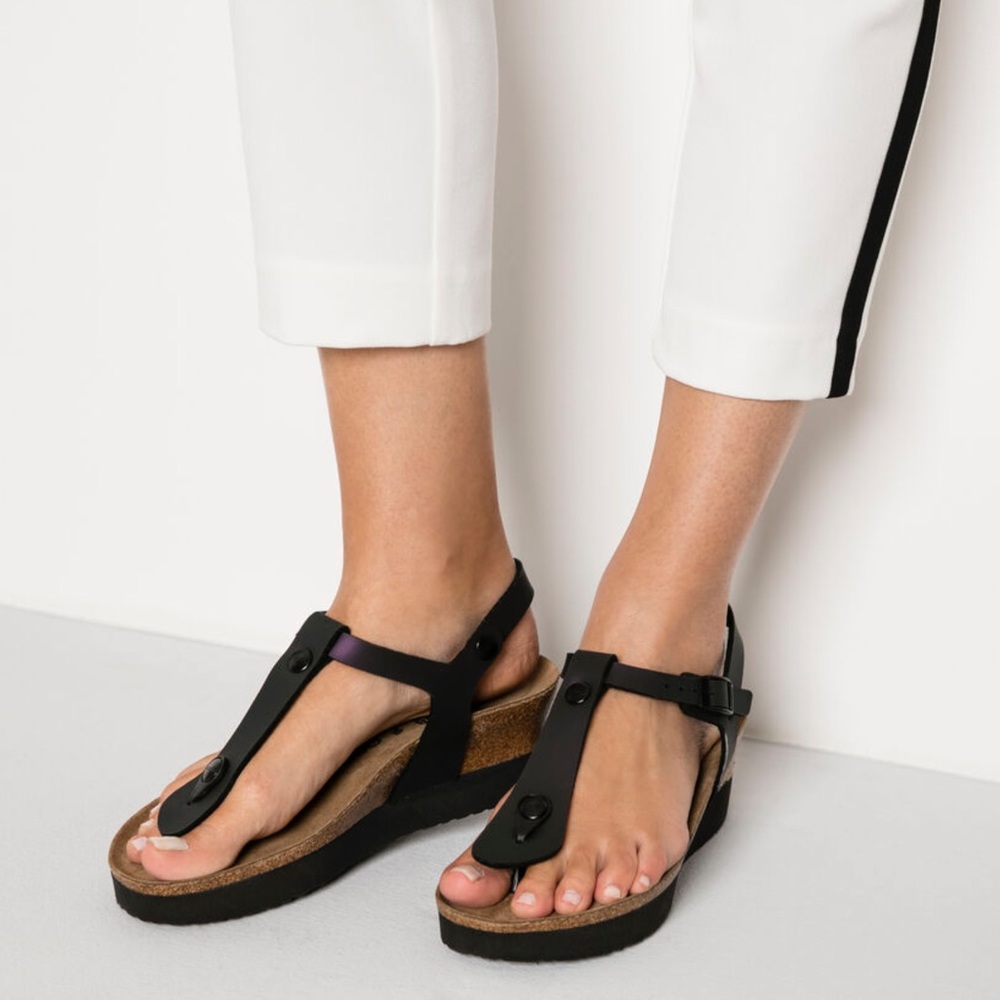 Papillio Birkenstock Black Sandals - Picture 2 of 16